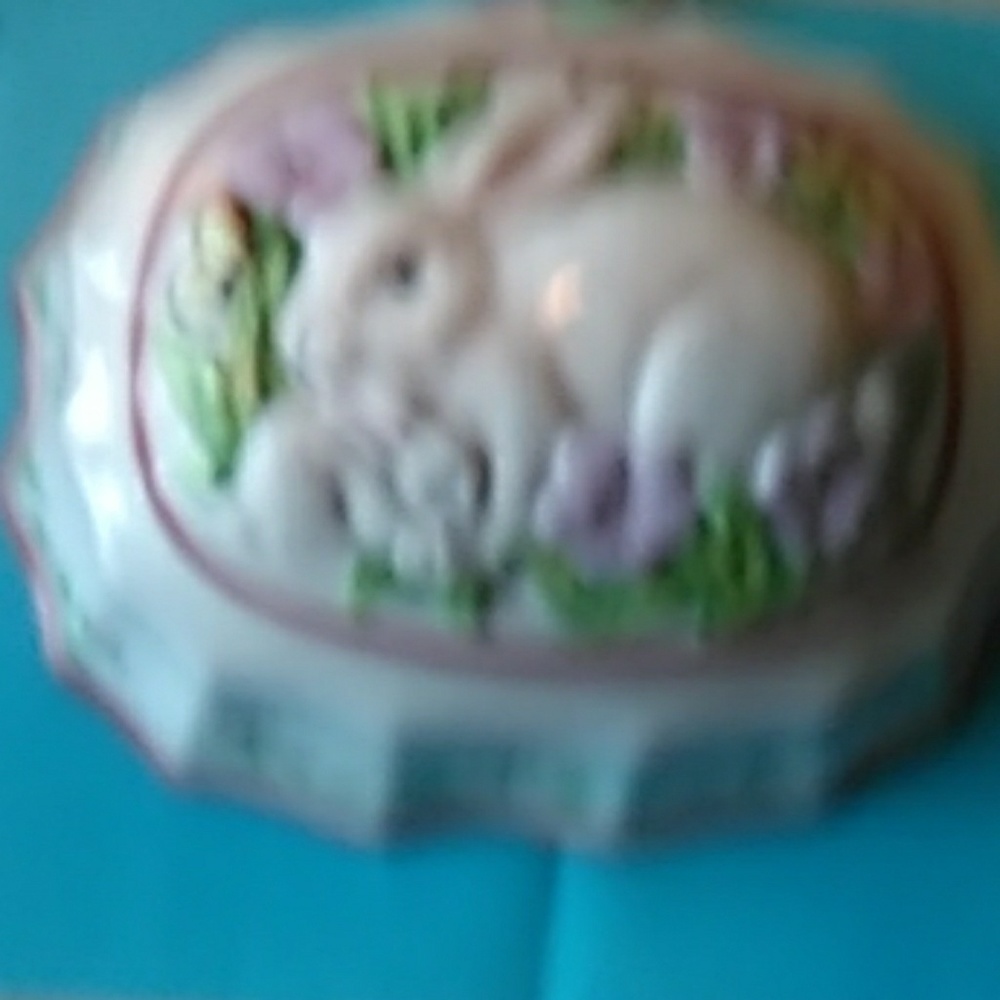 Vintage Franklin Mint Easter Bunnies